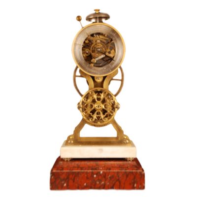 S07 Skeleton clock with multiple complications