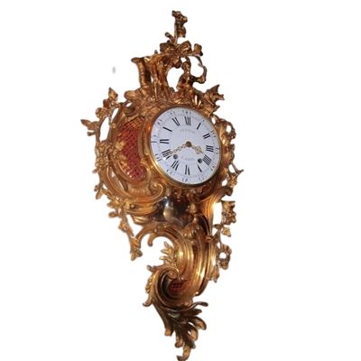 W11 Large and important Louis XV 'Cartel' clock