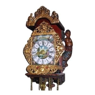 DW26 Stoelschippertje met kwartierslagwerk op dubbele bel.