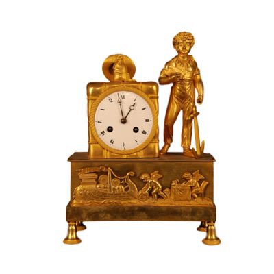 m46 Nice French empire mantle clock
