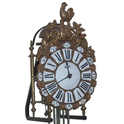 LA02 French 3 Bell Quarter striking lantern clock