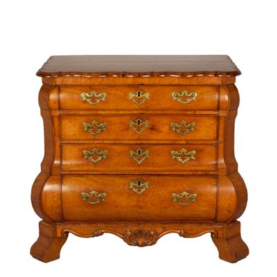 A Louis XV Padouk Commode