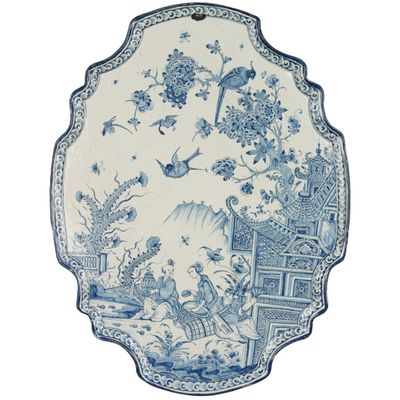 Delfts Blauwe Plaque