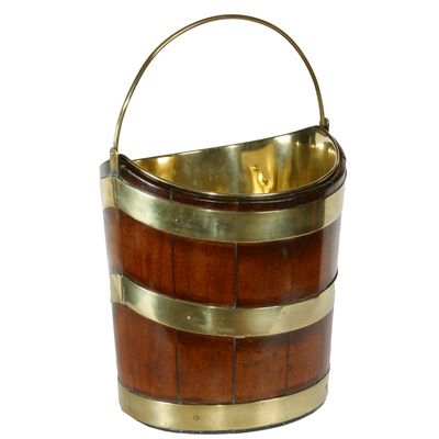 An Empire Mahogany Bucket