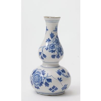 Delfts Blauw Wit Aardewerk Kalebasflesje