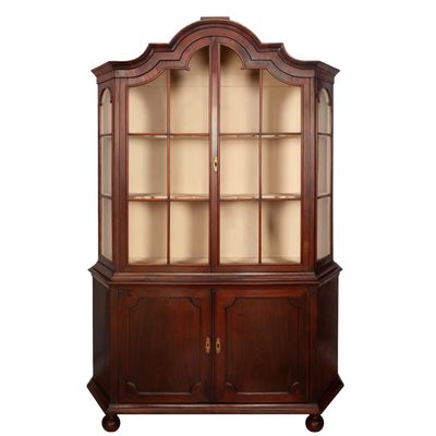 An  Amaranth Display Case Cabinet
