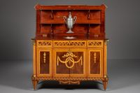 Dutch Louis XVI Klapbuffet 2