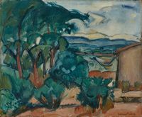 Achille-Émile Othon Friesz (1879-1949), Provençal landscape 1