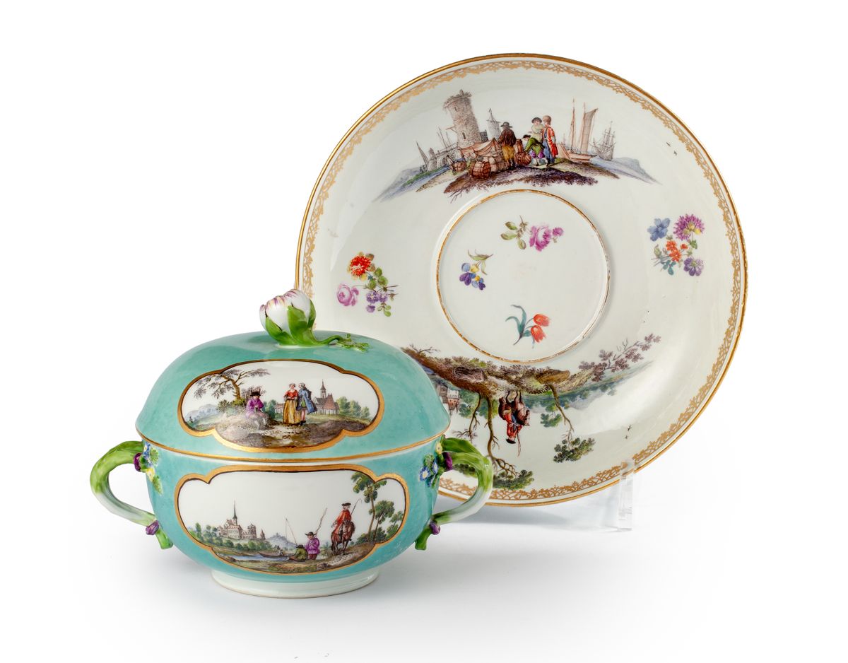 Meissen tureen with saucer - image 1