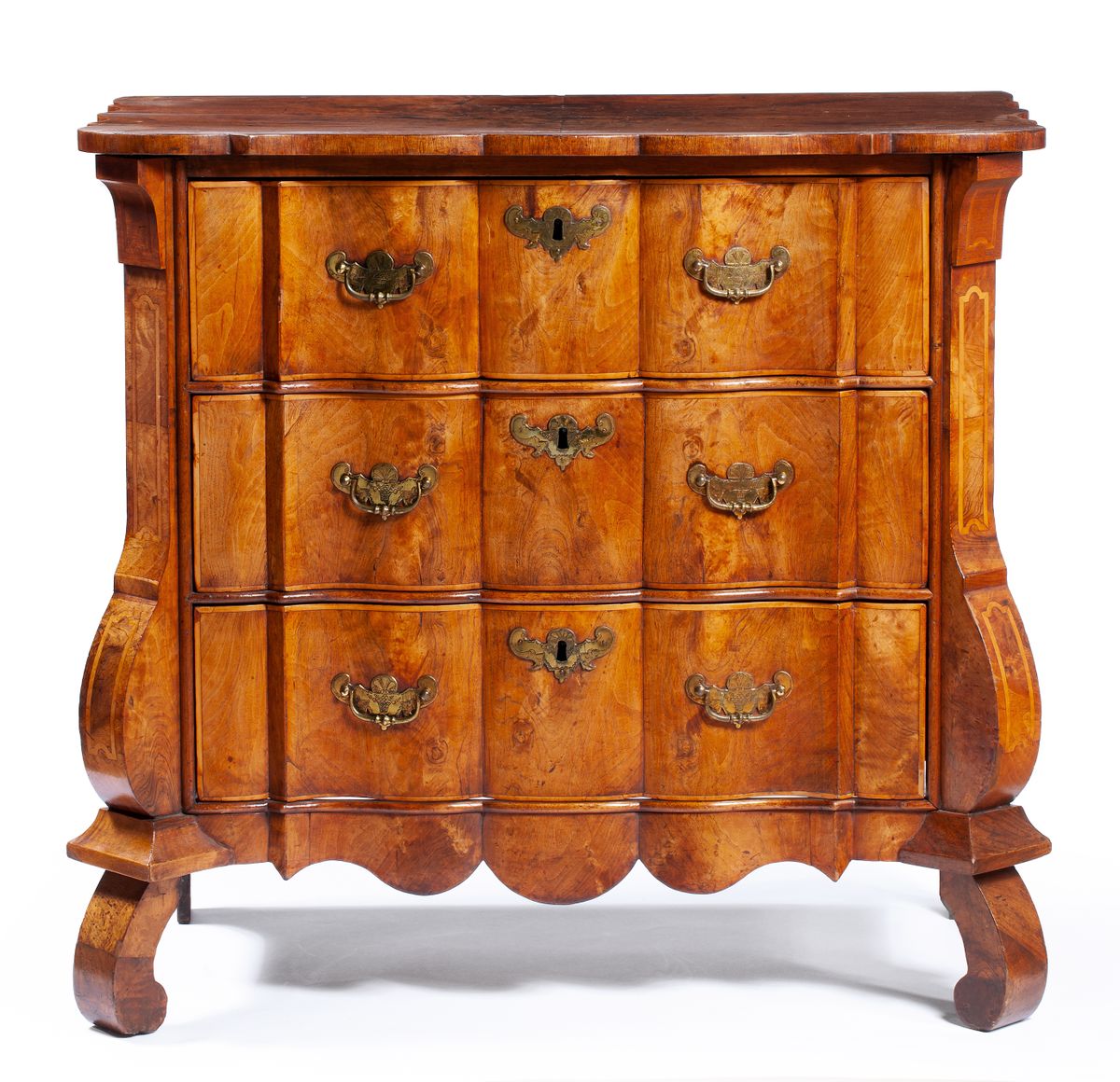Dutch walnut commode