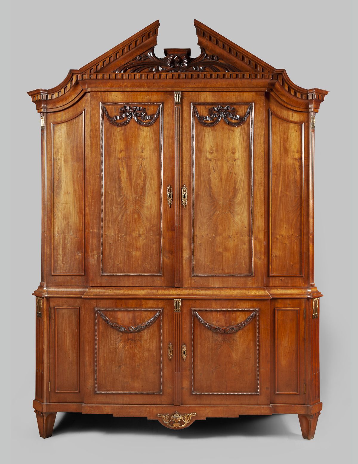 A Fine Dutch Louis Seize mahogany cabinet - image 1