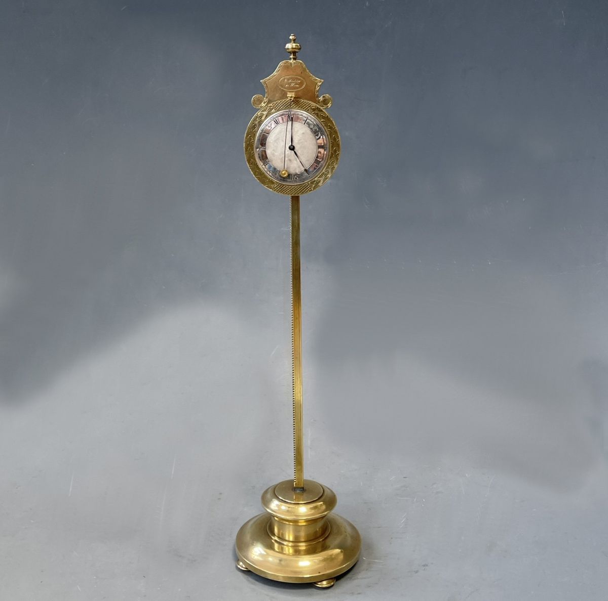 Elegant miniature ‘Zappler’ rackclock made by ‘Osthalder in Wien’ circa 1840 - image 1
