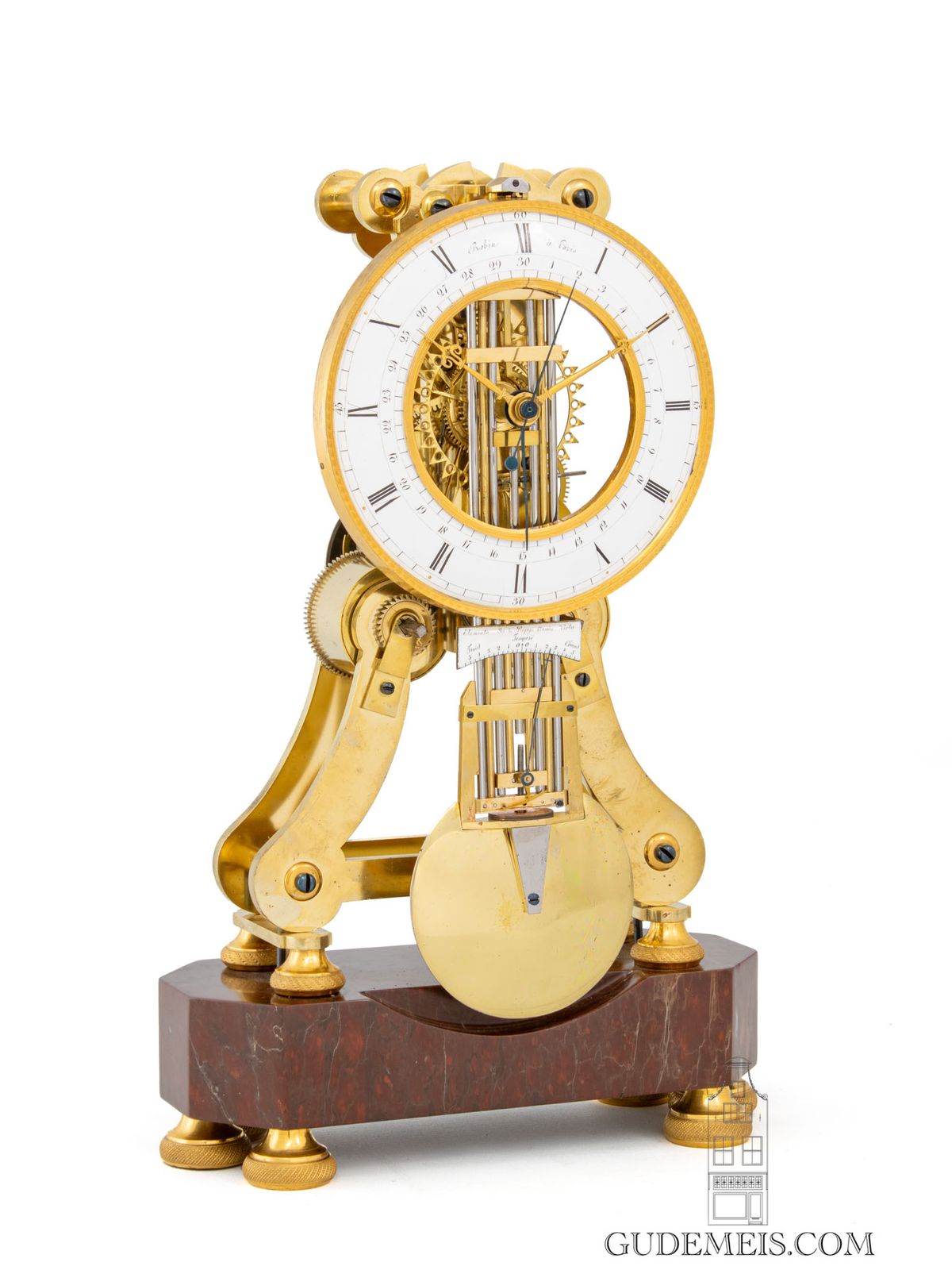 A fine French Directoire skeleton table regulator, Robert Robin, circa 1800 - image 1