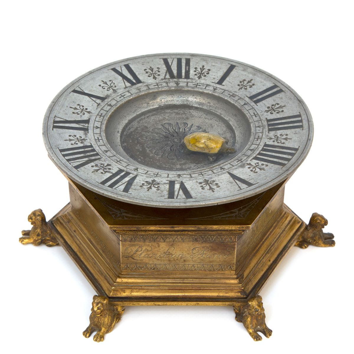 Een fraaie Franse renaissance-stijl mysterieuse, Planchon, circa 1880 - afbeelding 1