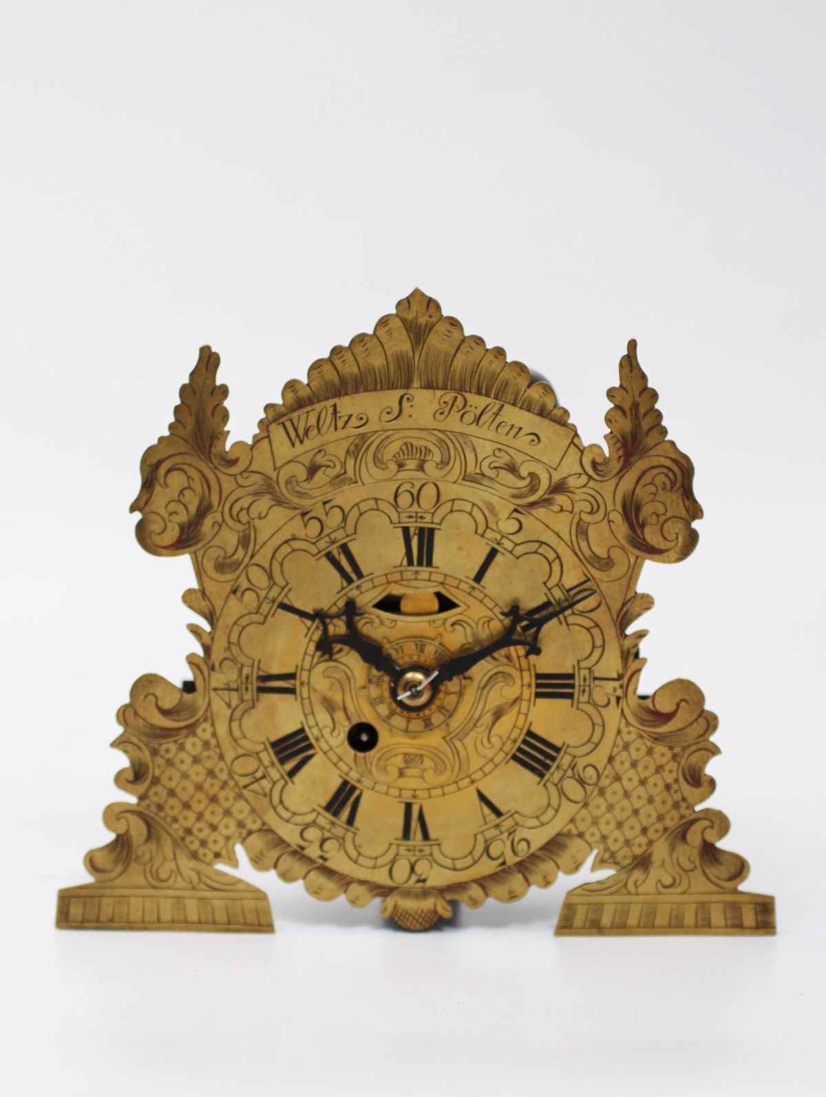 An Austrian engraved 'zappler' wall timepiece, Weltz S. Pölten, circa 1780 - image 1