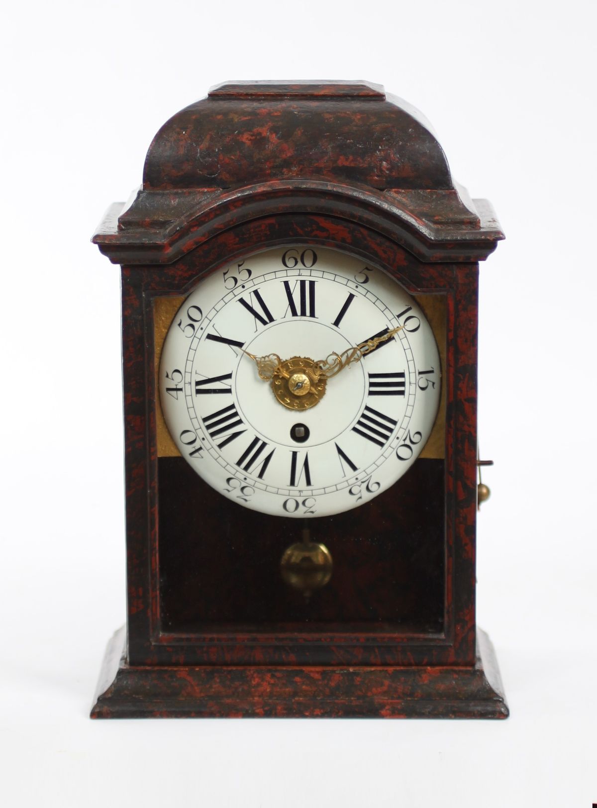 A small Swiss 'Neuchâteloise' alarm wall timepiece, circa 1740 - image 1