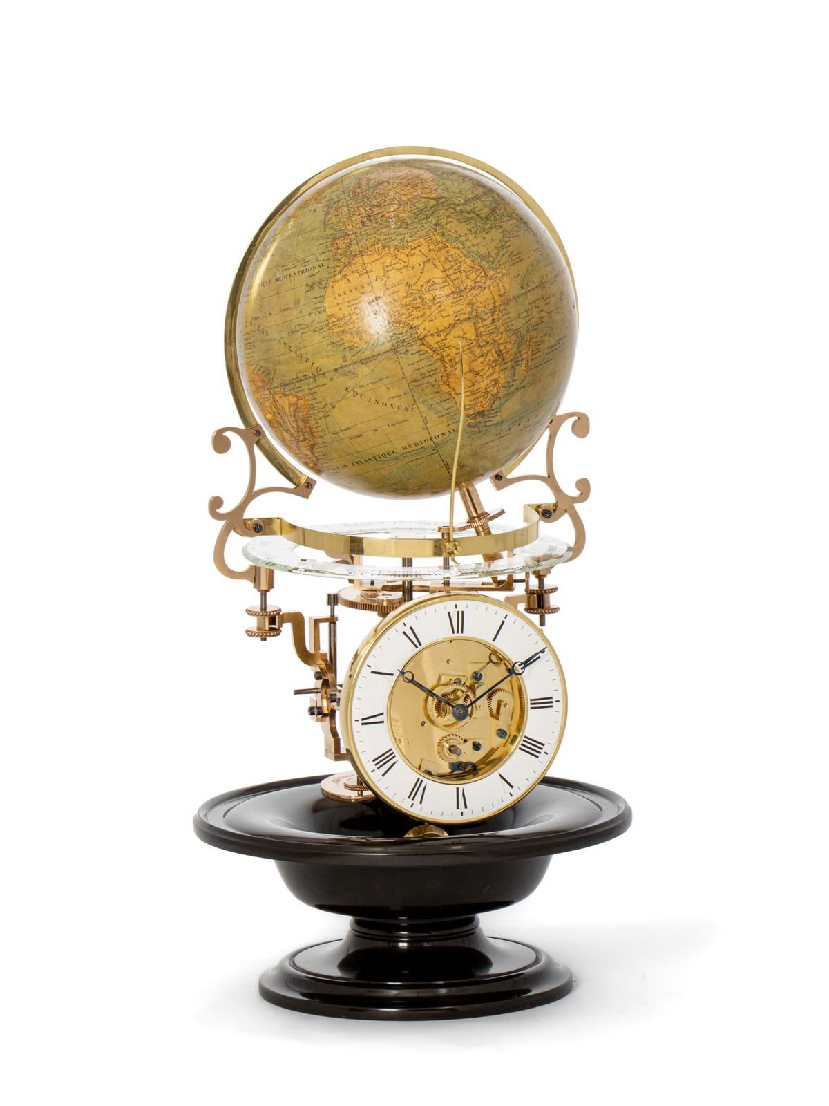 Eine seltene französische „Pendule Cosmographique“ Mouret Patent, ca. 1885 - image 1