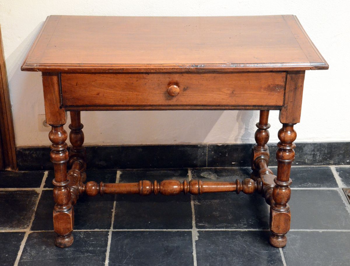 Table with drawer, France, 17th century (Louis XIII)