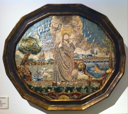 Embroidery of the Good Shepherd