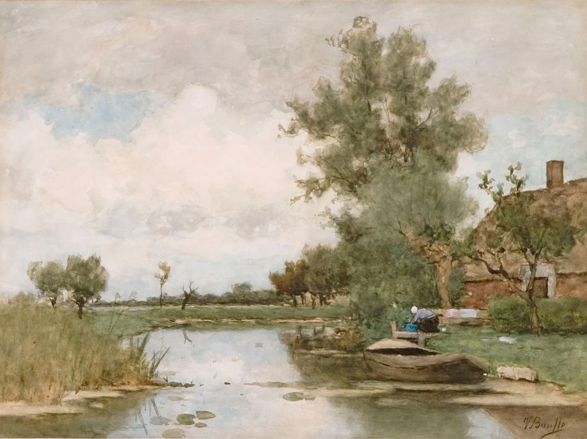 Landschap bij Delft