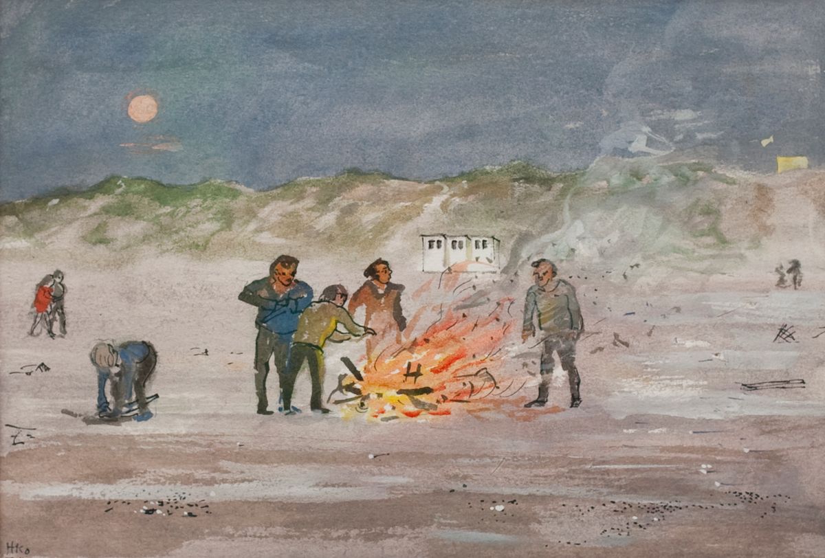 1 mei vuren Terschelling