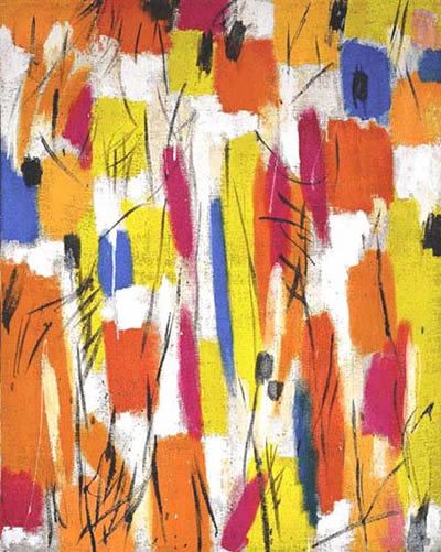Andre van der Vossen (1893 - 1963), "Mosaiques des Fleurs"