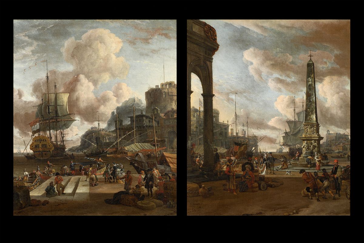 Abraham Storck (Amsterdam 1644-1708) - afbeelding 1