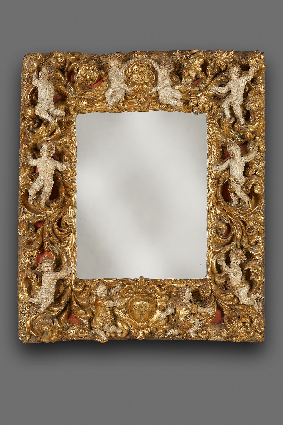 Southern German Baroque mirror