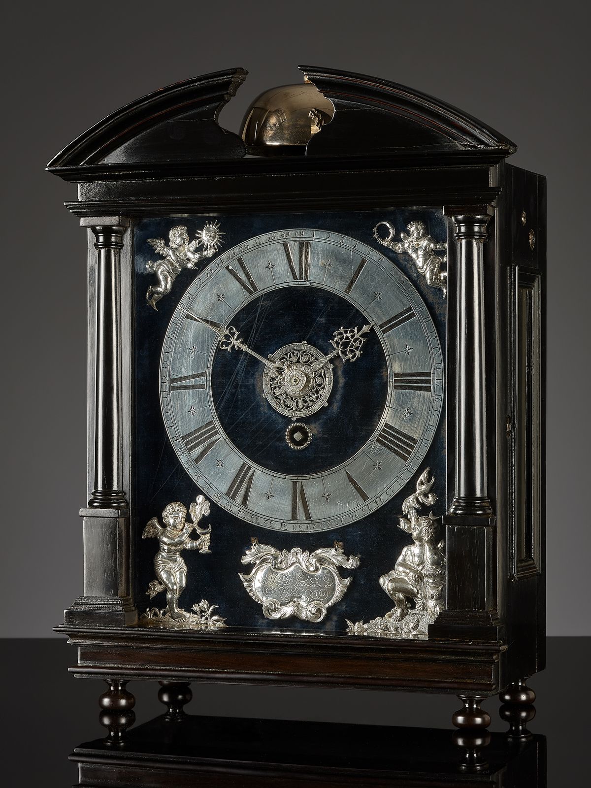 Dutch The Hague table clock, Matthijs van Leeuwaerden - image 1