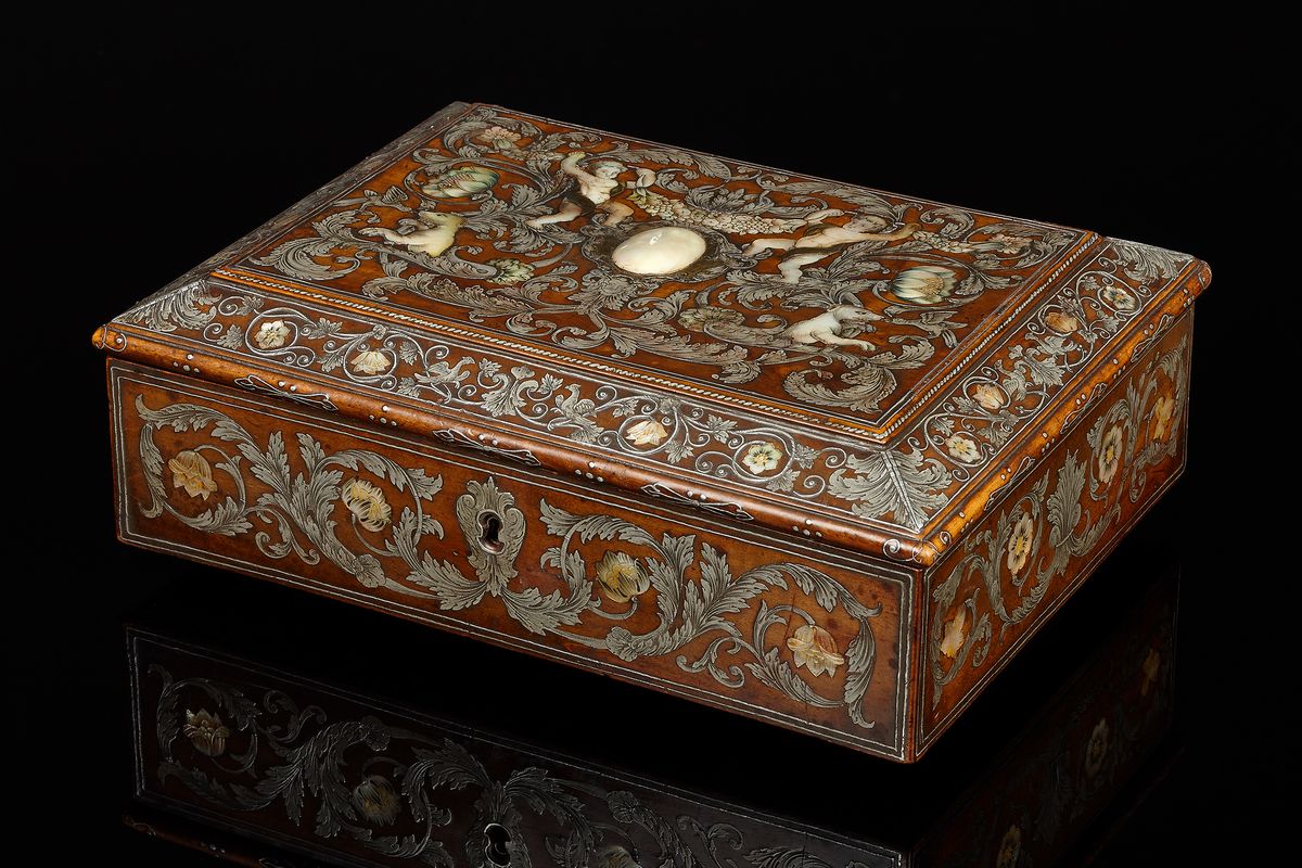Belgian Louis XIV Bois de Spa box - image 1