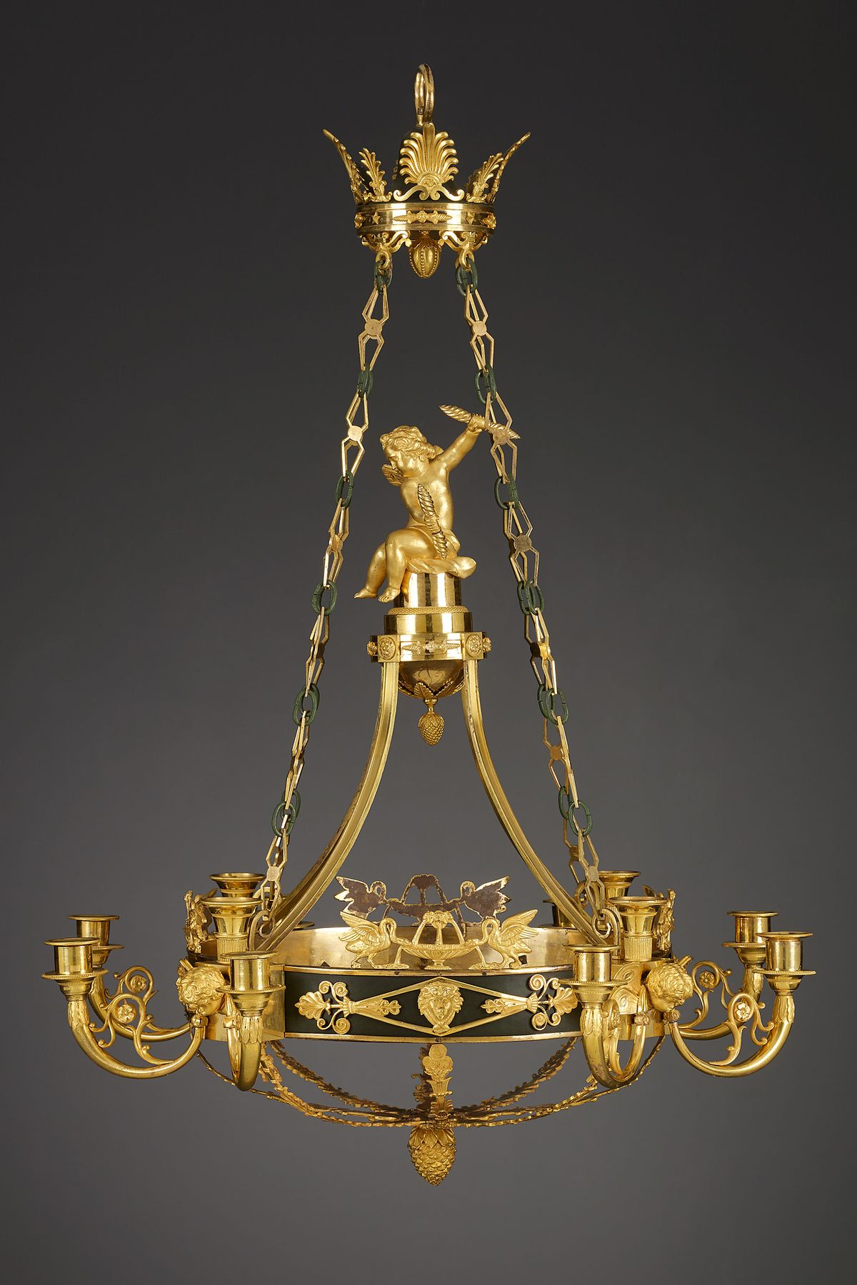 Russische Empire Kroonluchter, toegeschreven aan Andrei Ivanovich Schreiber - afbeelding 1