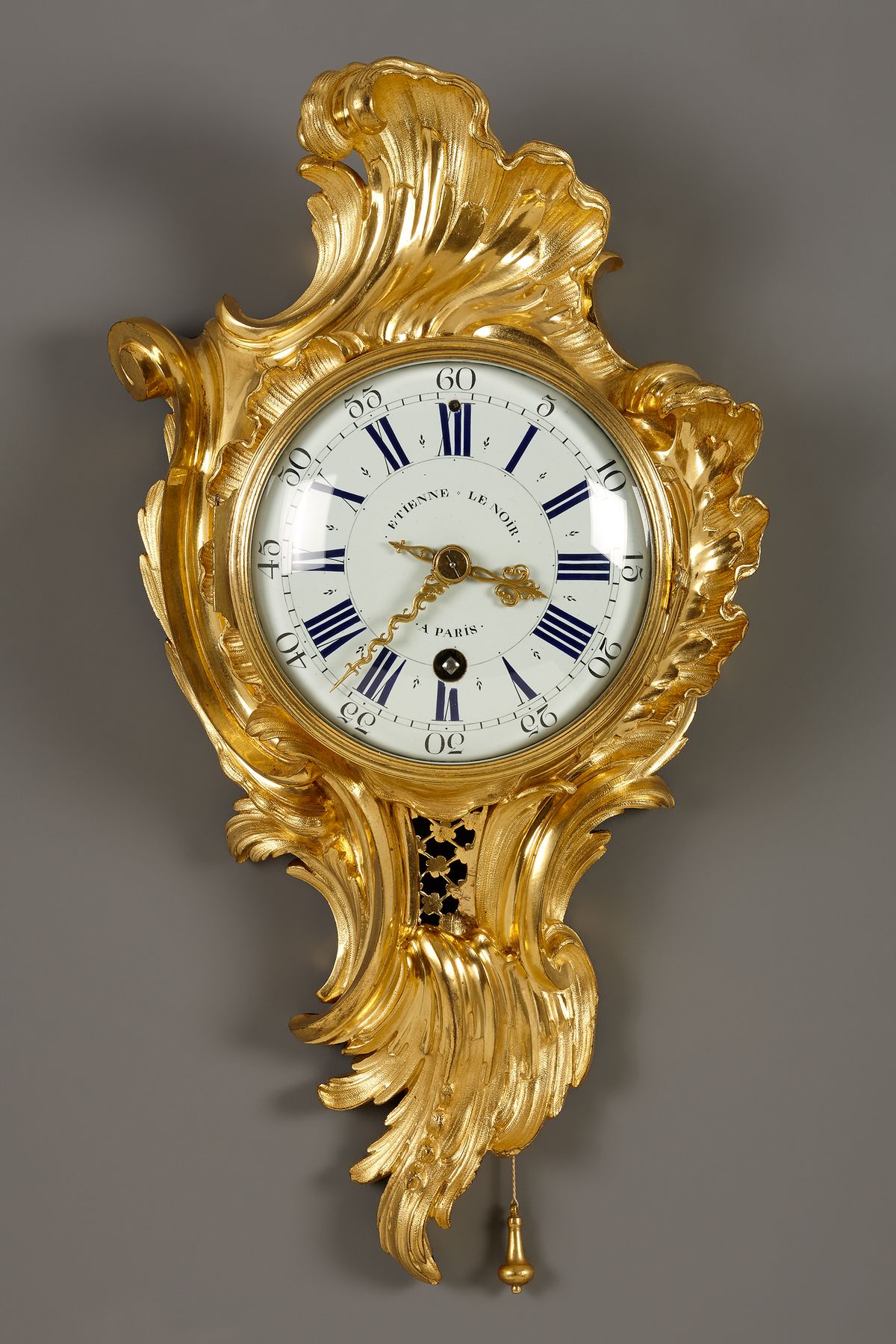 French Louis XV Cartel d’Alcove, Etienne Le Noir
