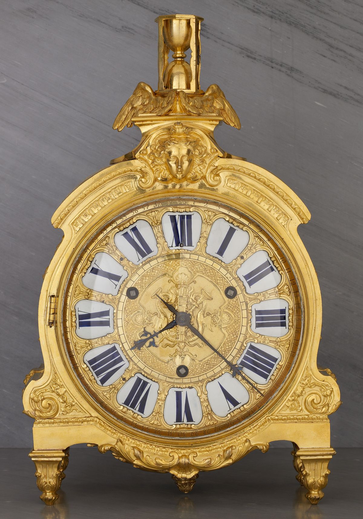 French Régence Pendule de Cartonnier - image 1