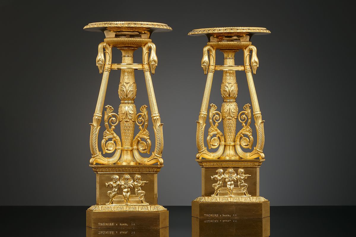 Pair of French Empire coupes, Pierre-Philippe Thomire