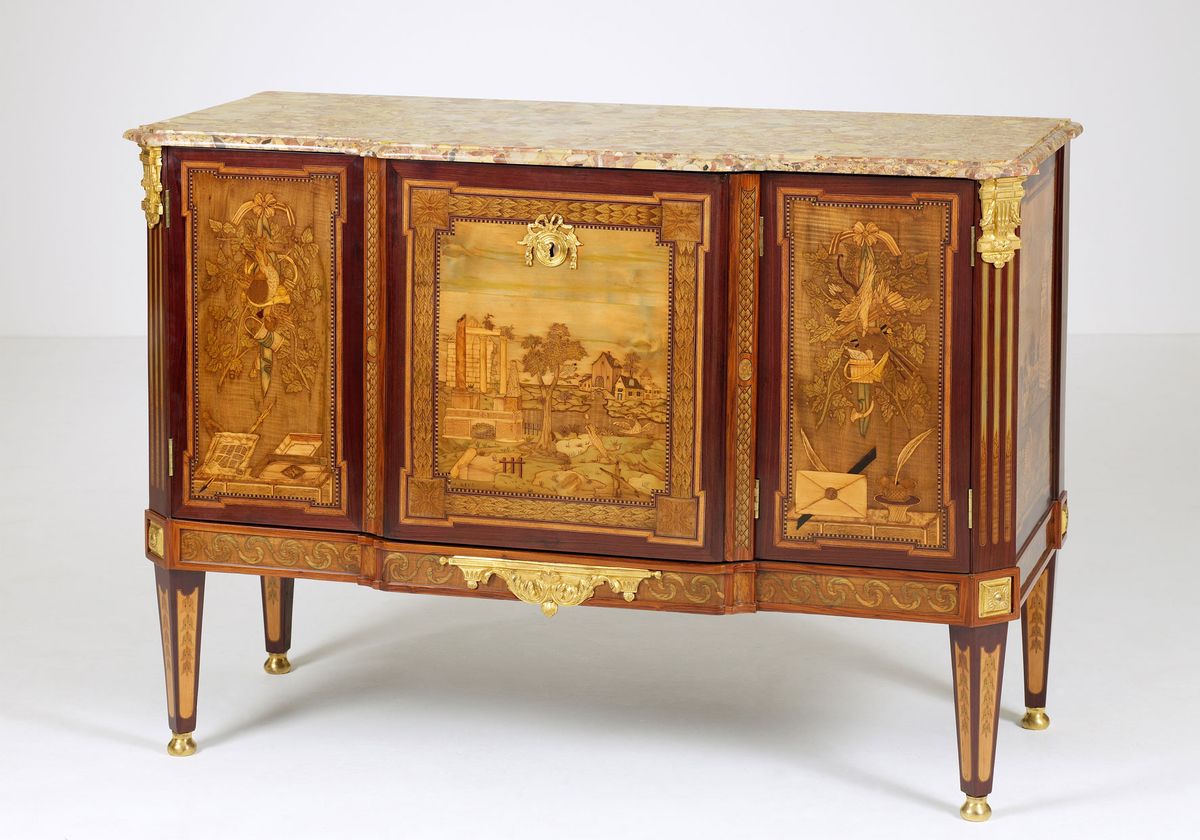 Hollandse Louis XVI Commode - afbeelding 1