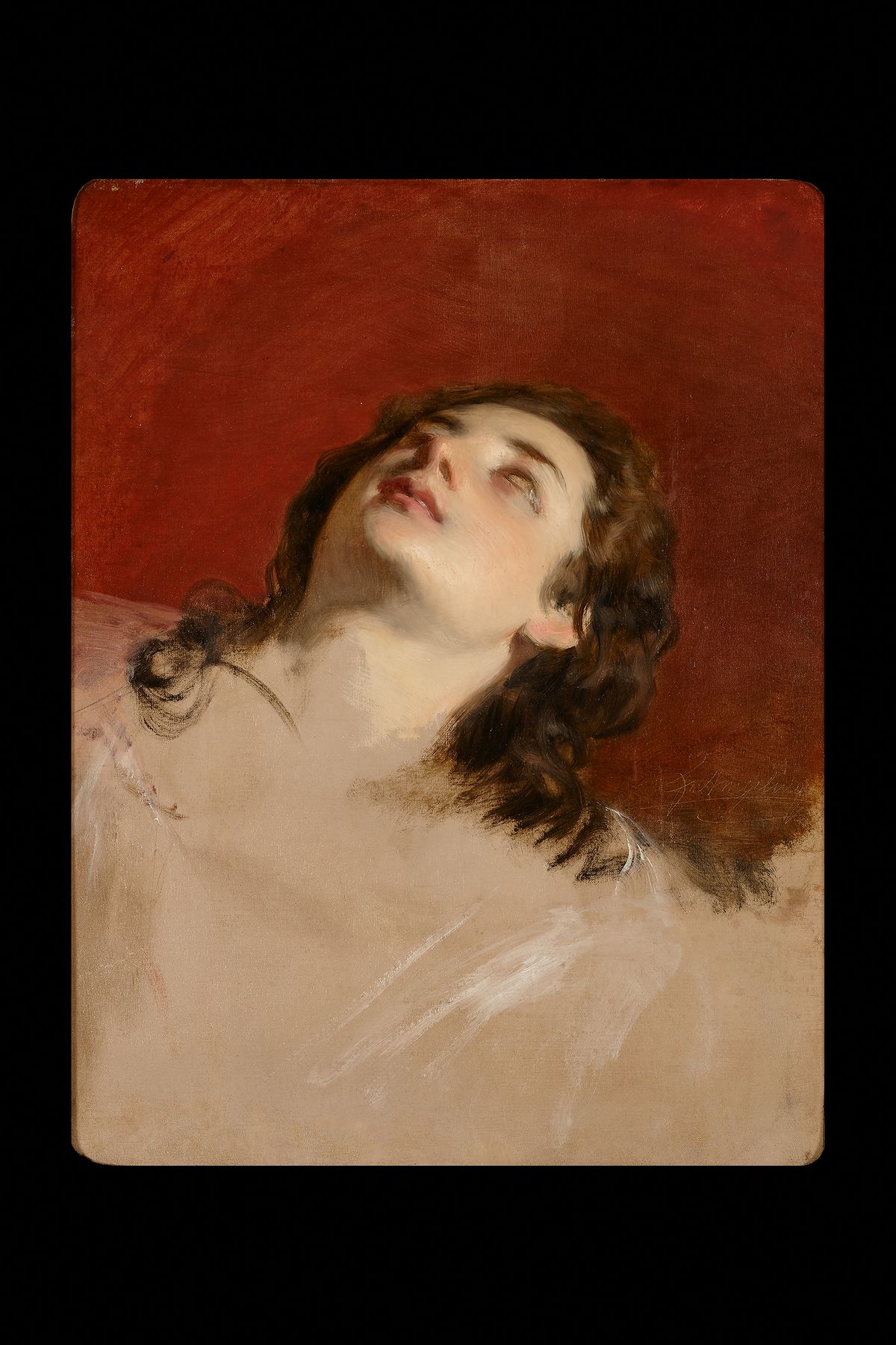 Friedrich Ritter von Amerling (1803-1887) Study of a Resting Woman - image 1