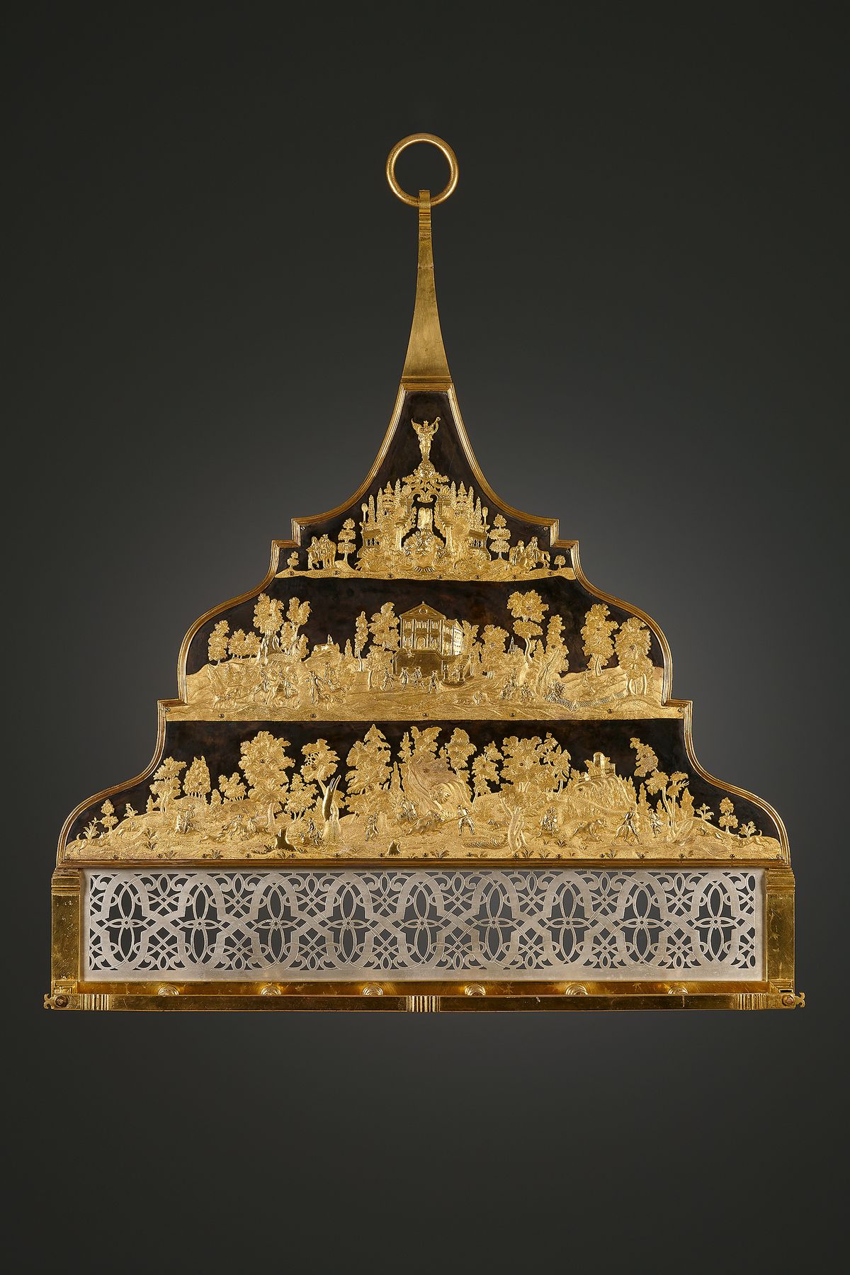 Russian Louis XVI hunting gun rack