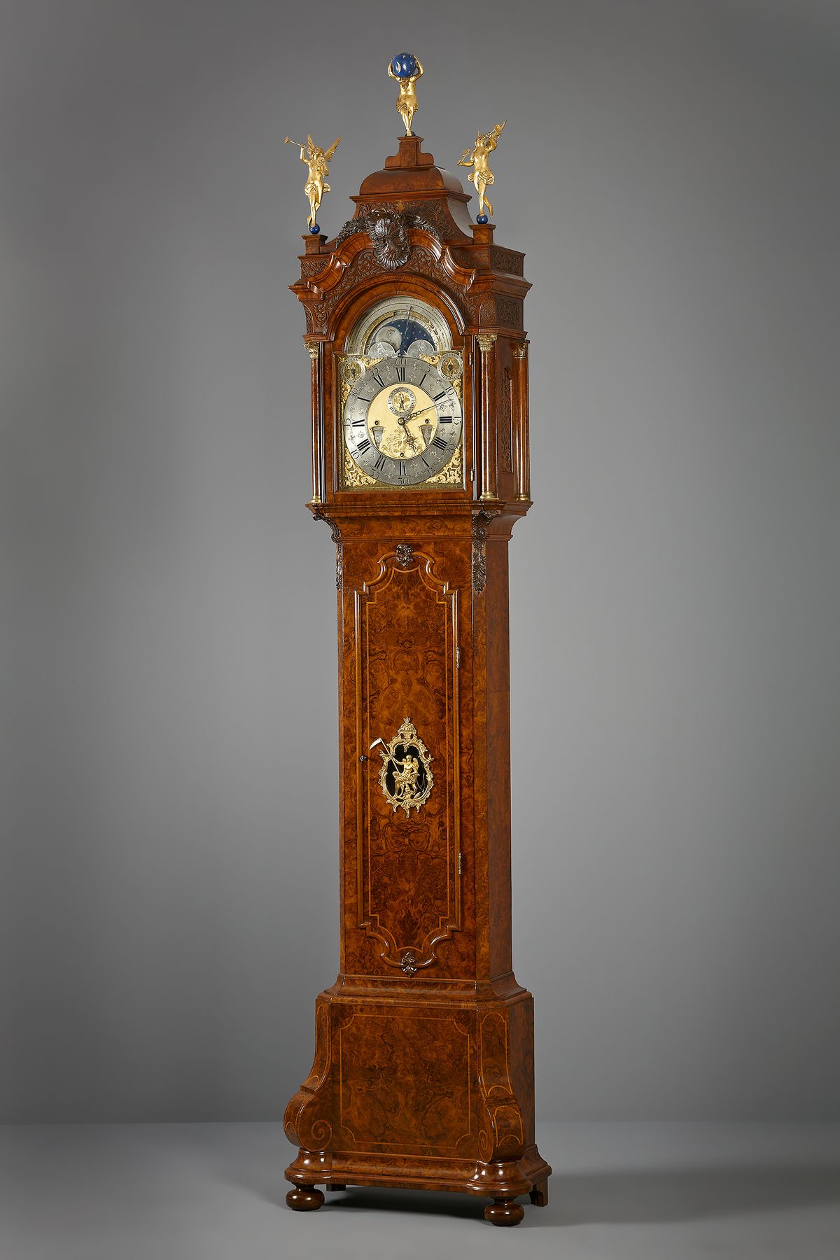 Amsterdam musical longcase clock, Gerrit Bramer - image 1
