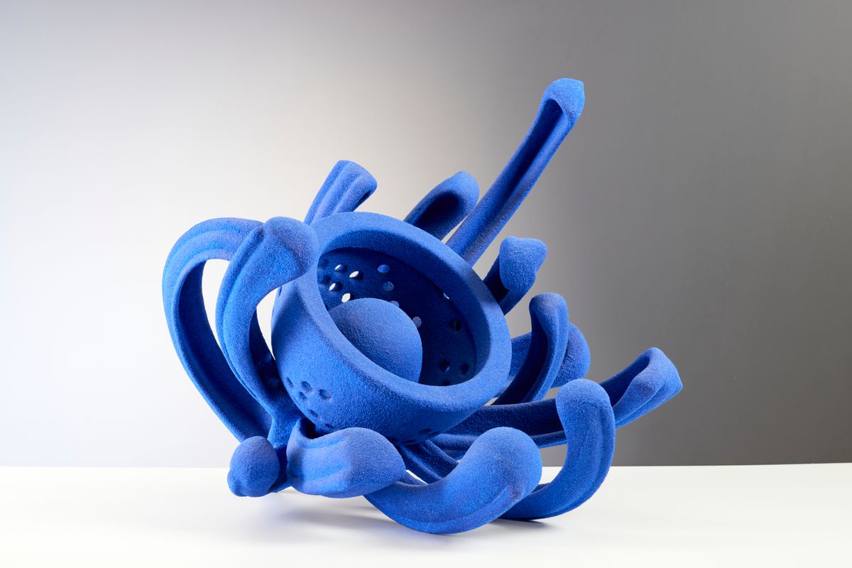 Barbara Nanning, unique ceramic sculpture, 'Hydras', 1997. - image 1