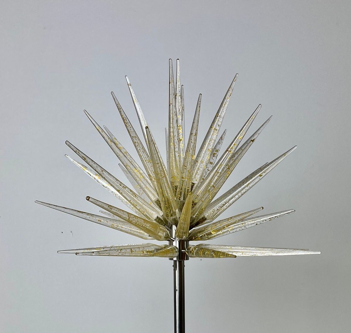 Neil Wilkin, sandstone feet with clear glass blades and gold flakes, 1999 - image 1