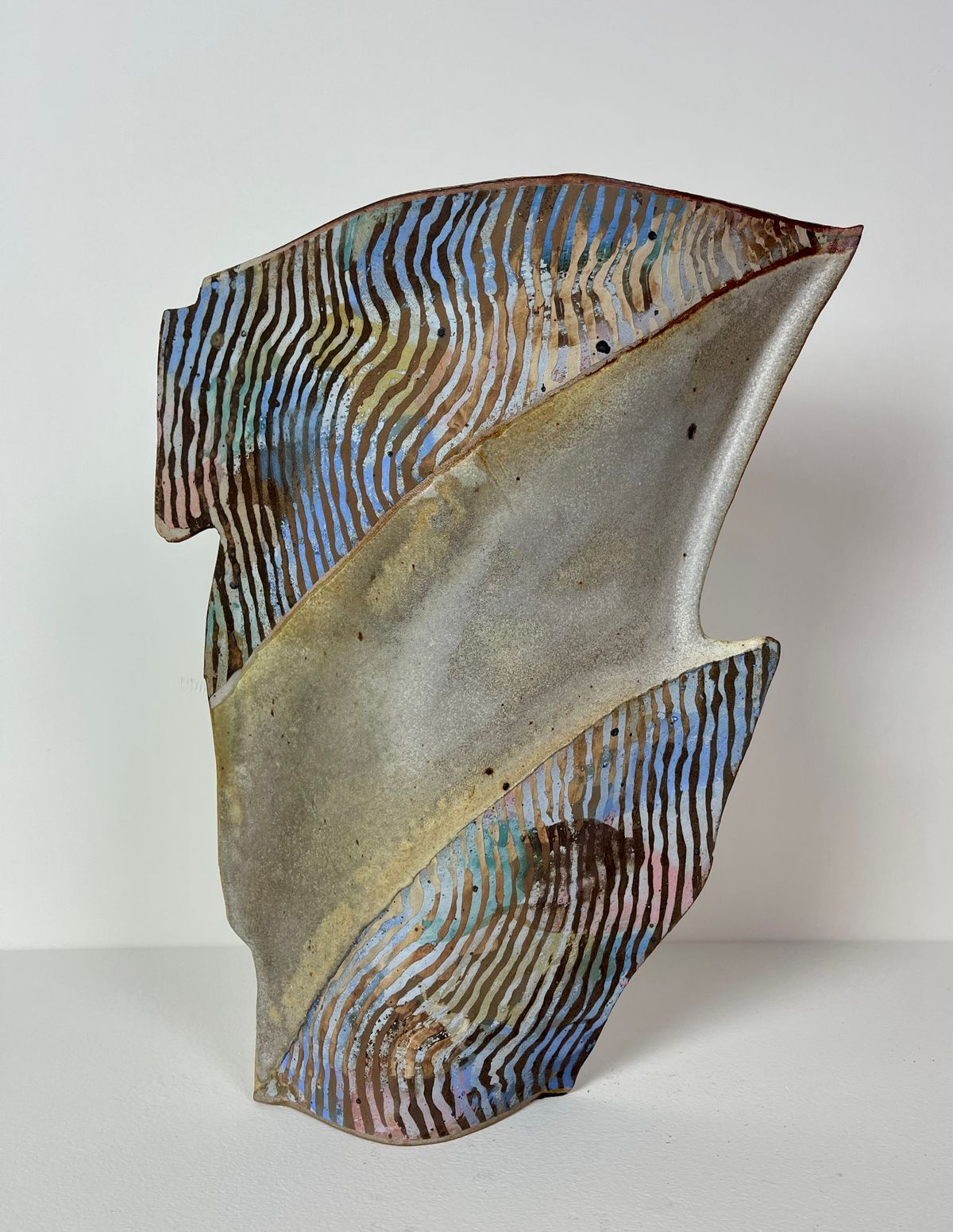 Johan van Loon, sculpturale vaasvorm, keramiek, 1994 - image 1
