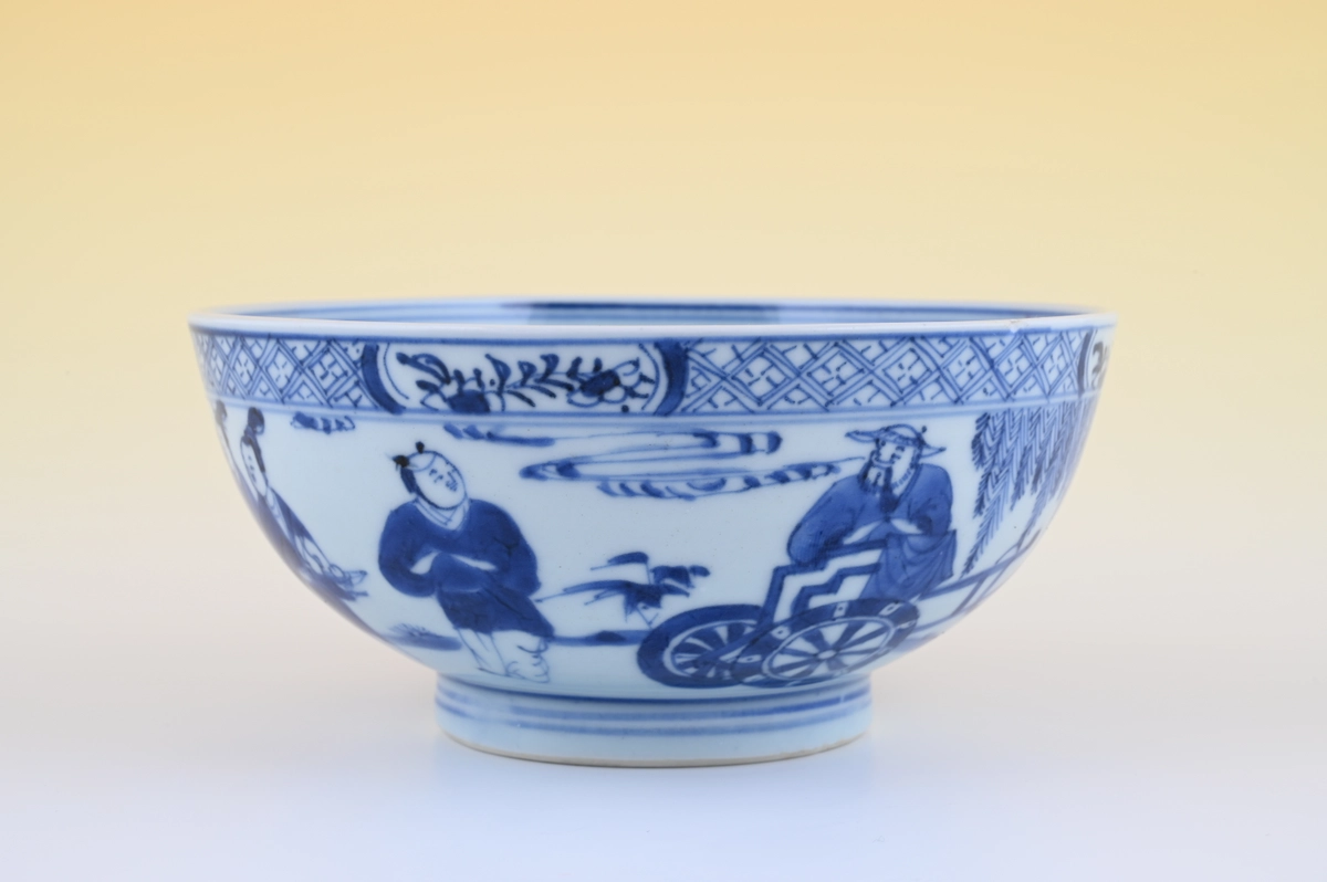 Eine chinesische Porzellanschale