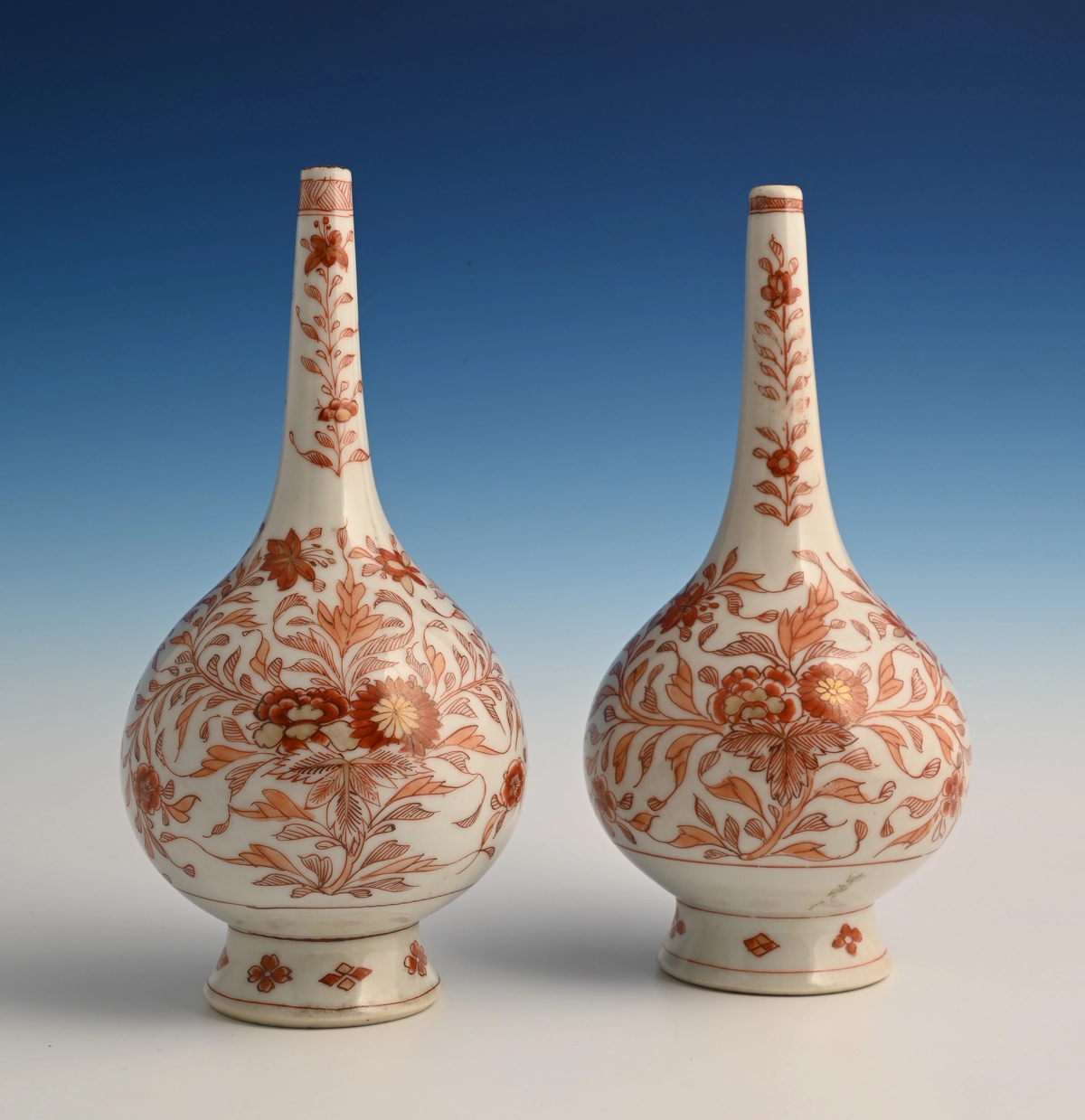 A couple of Chinese rosewater sprinklers