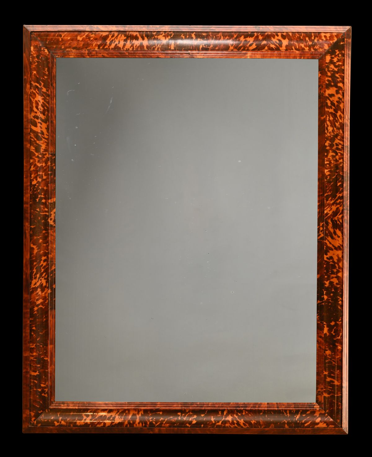 A Dutch tortoiseshell mirror - image 1