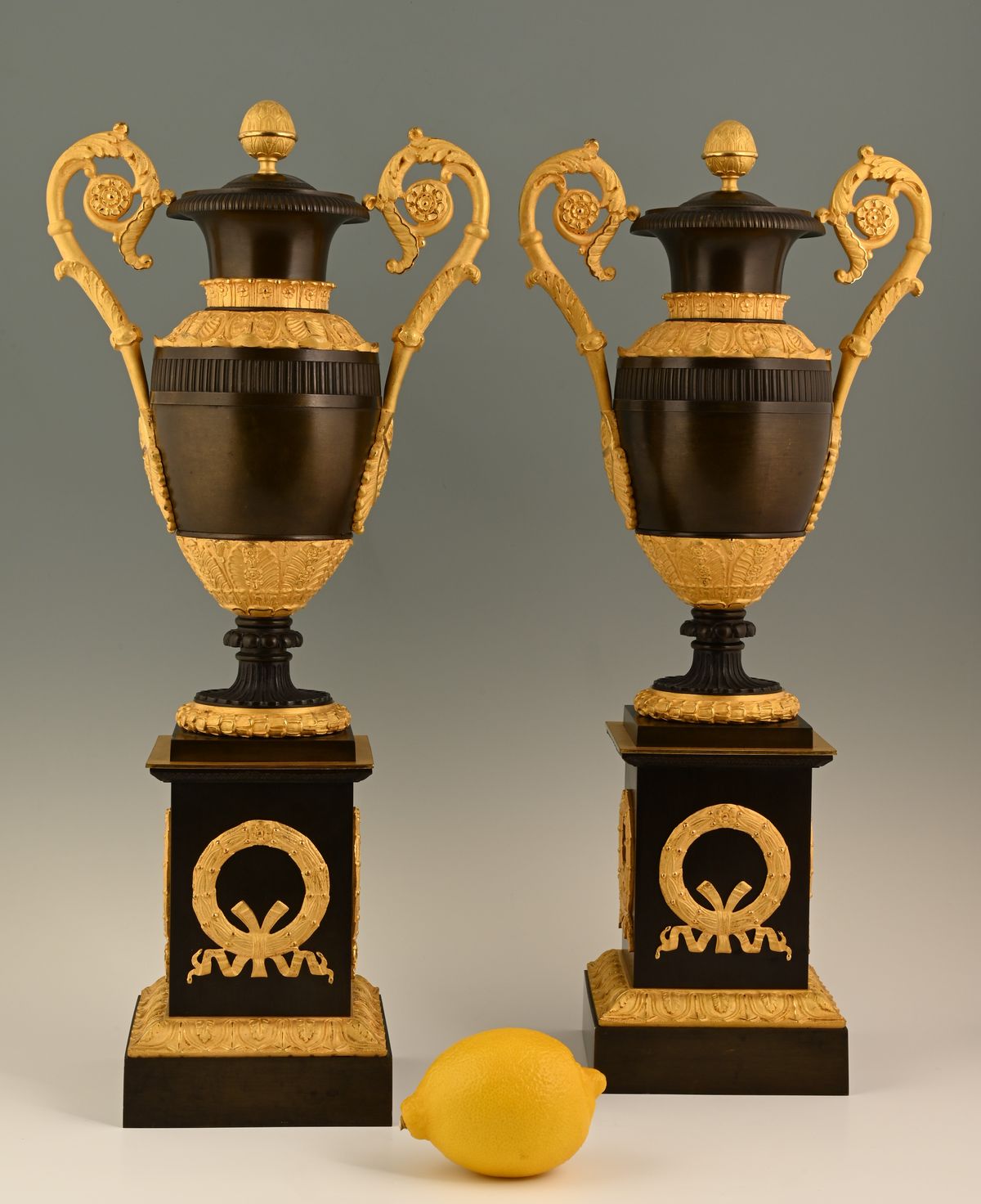 A pair of Empire Cassolettes - image 1