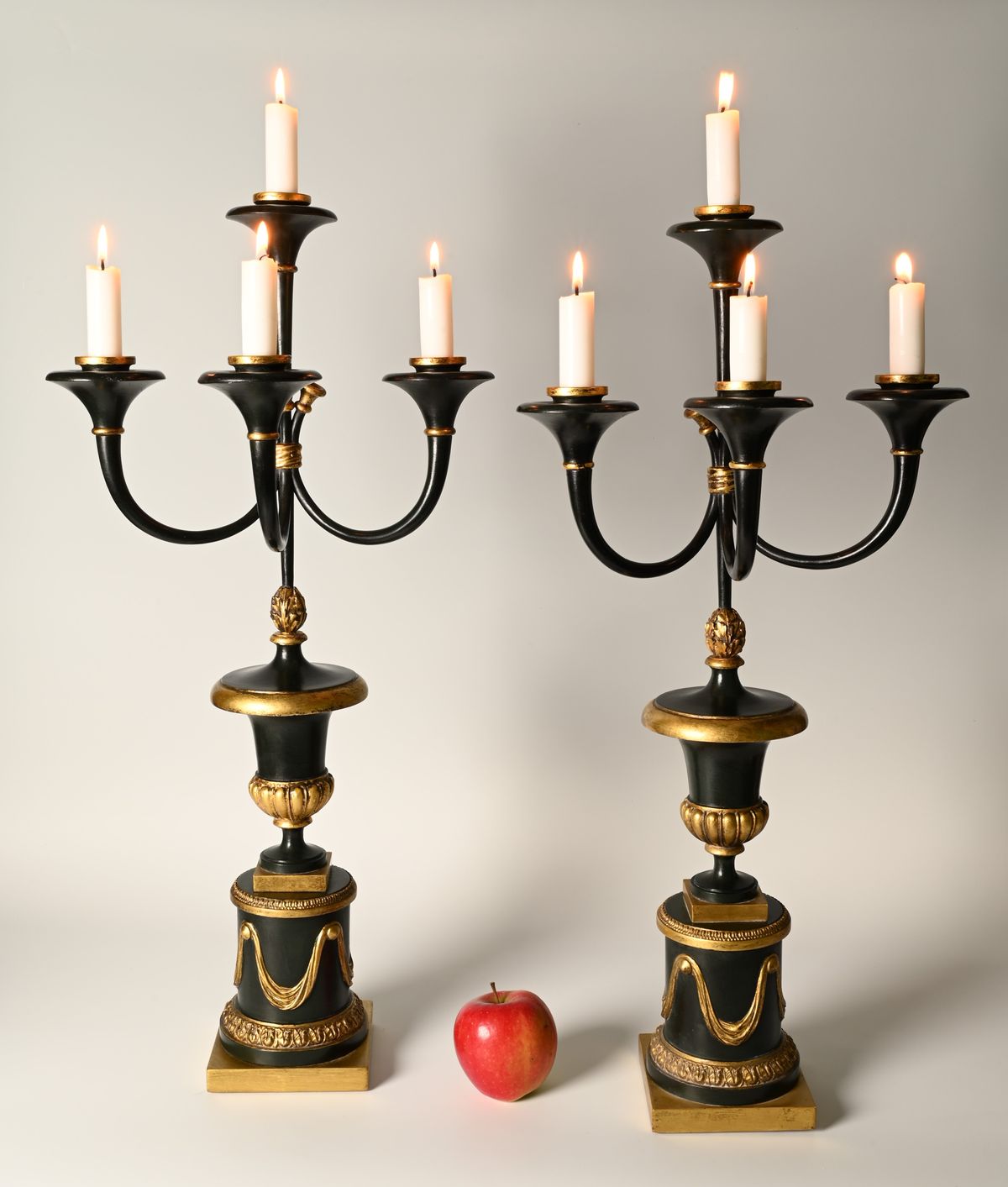 A pair of large candelabras - image 1