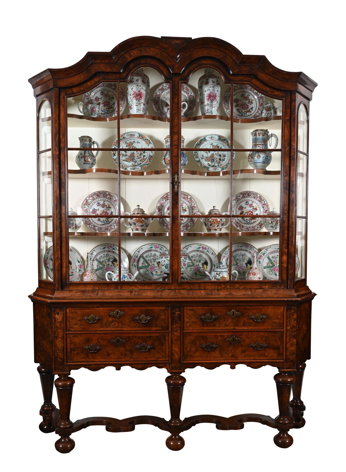 A rare Dutch small display cabinet - image 1