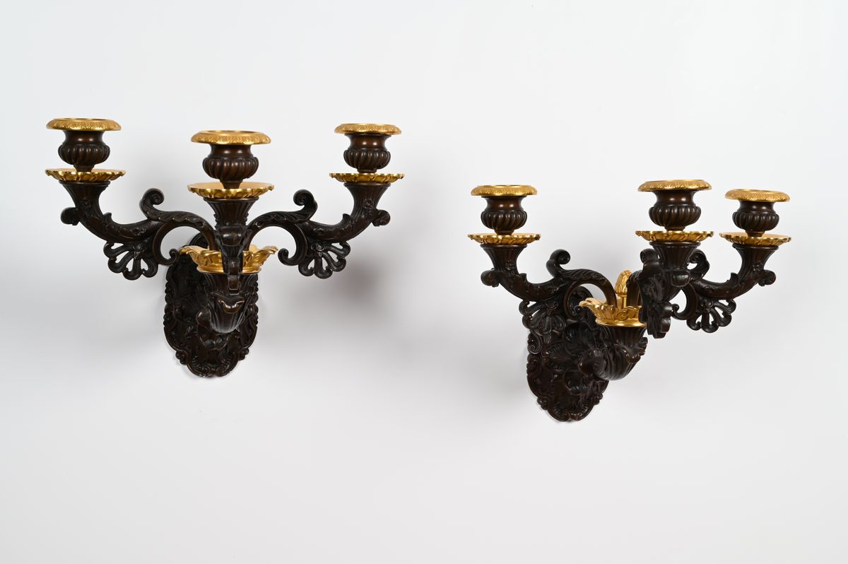 Charles X Wall Sconces - image 1