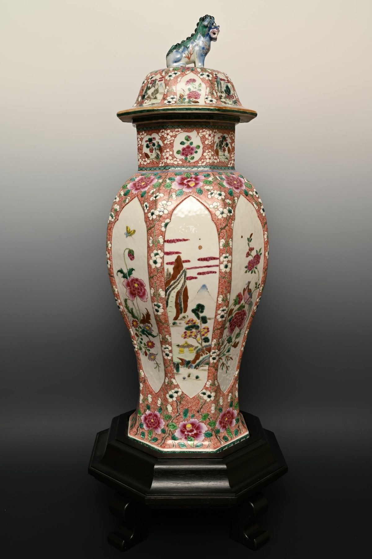 A large Chinese Famille Rose Vase - image 1