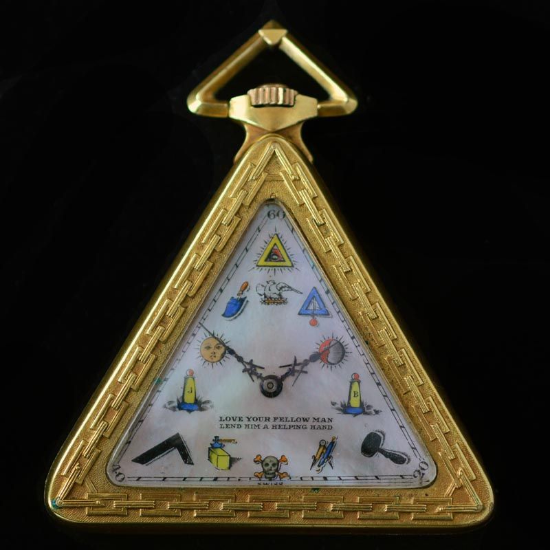 Masonic pocketwatch - image 1